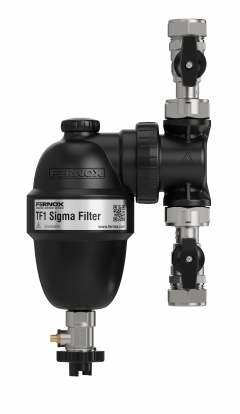 fernox tf1 sigma filter 22mm c/w valves, 62415