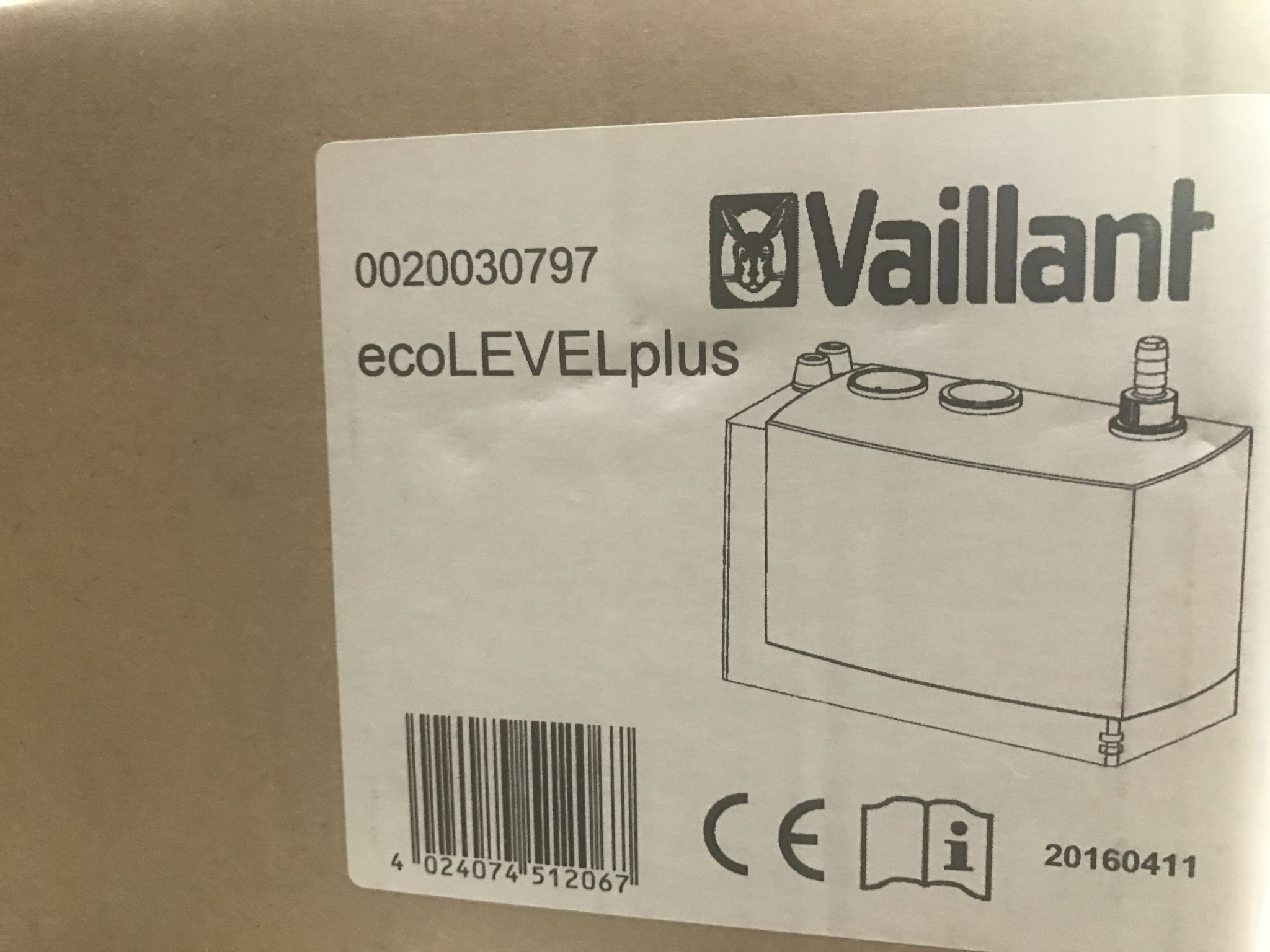 Vaillant Vaillant 0020030797 ecoLEVEL Plus Condensate Pump BNIB 